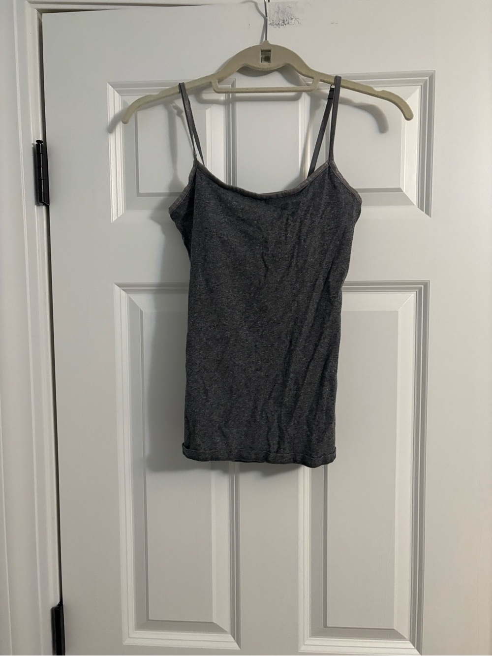 SO Charcoal Gray Spaghetti Strap Camisole